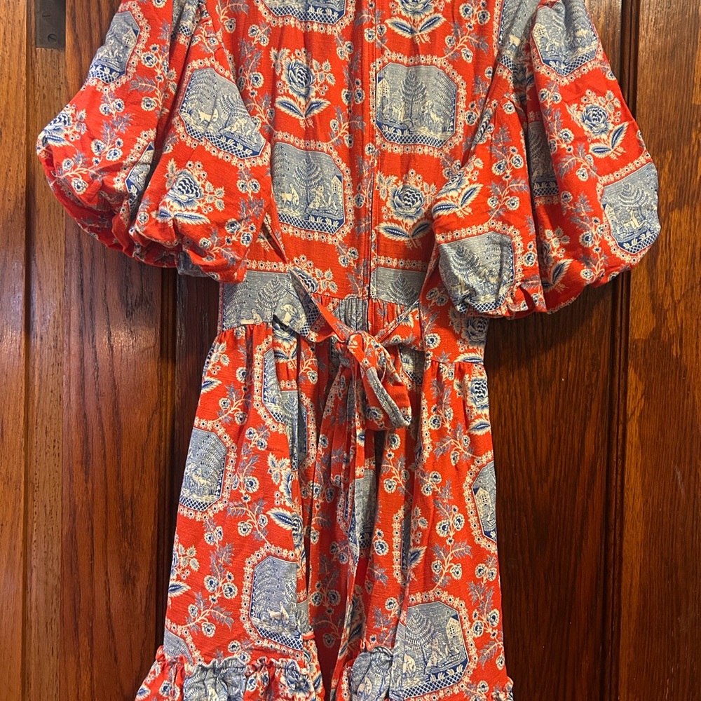 Fashion Brand Company Ruffle Dress in French Sex print - Picture 9 of 9